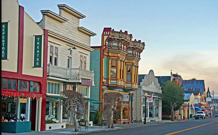 Ferndale Small Towns in California